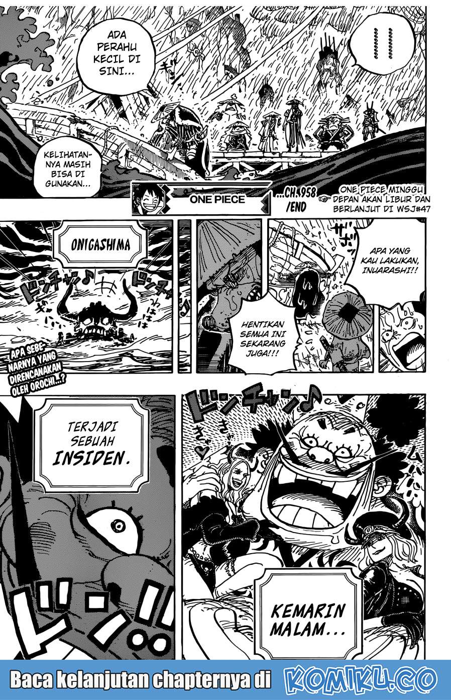 One Piece Chapter 958 Gambar 14