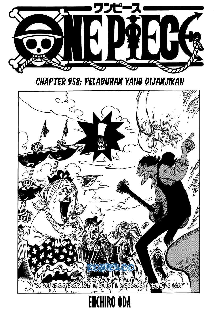 Manga One Piece Chapter 958 gambar nomor 2