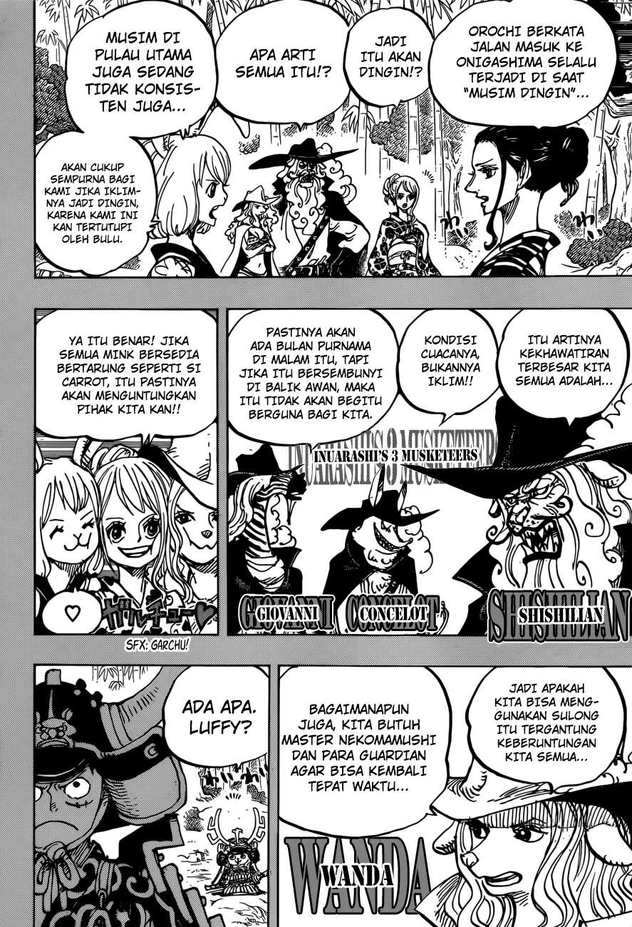 One Piece Chapter 959 Gambar 7
