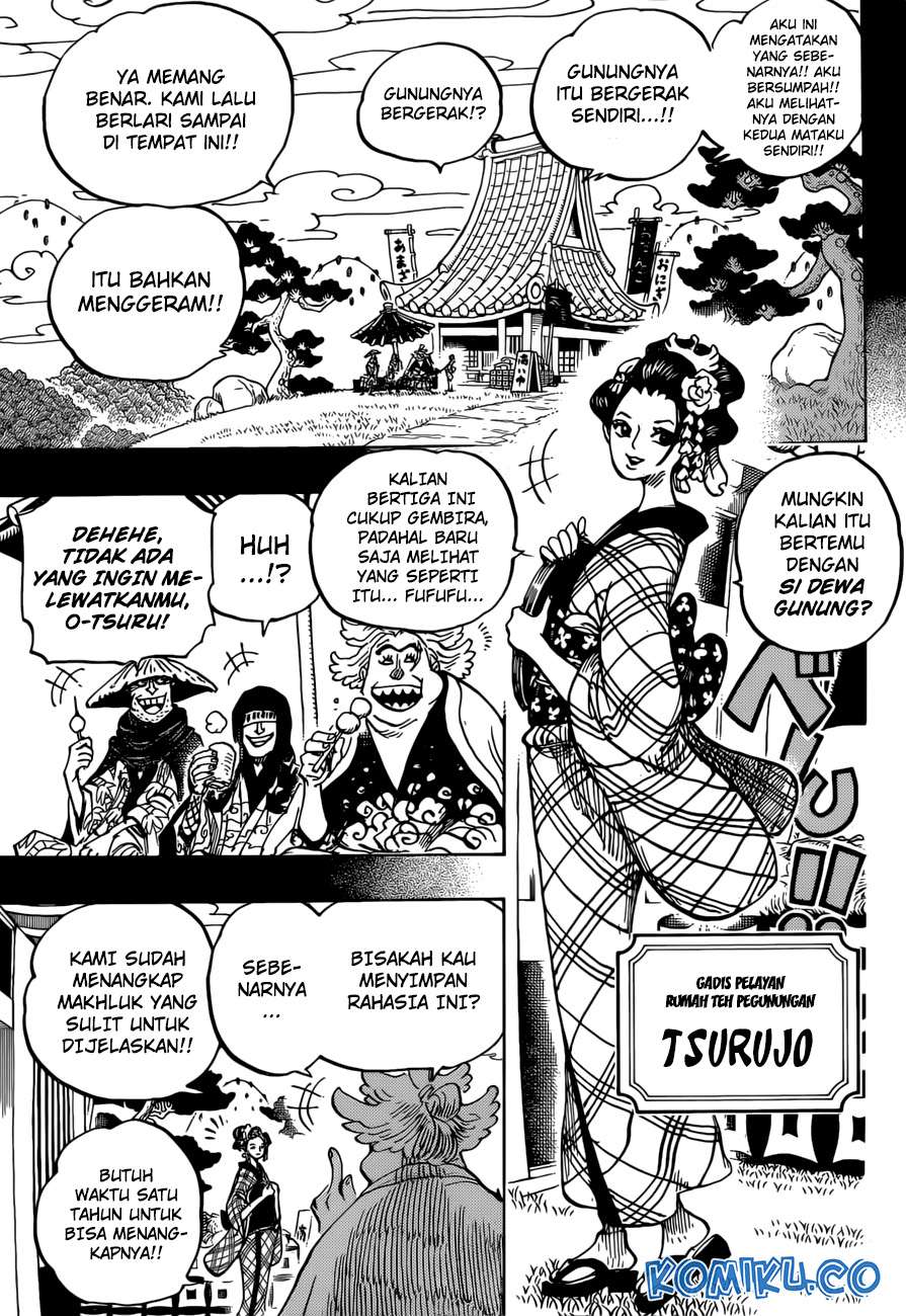 One Piece Chapter 960 Gambar 4