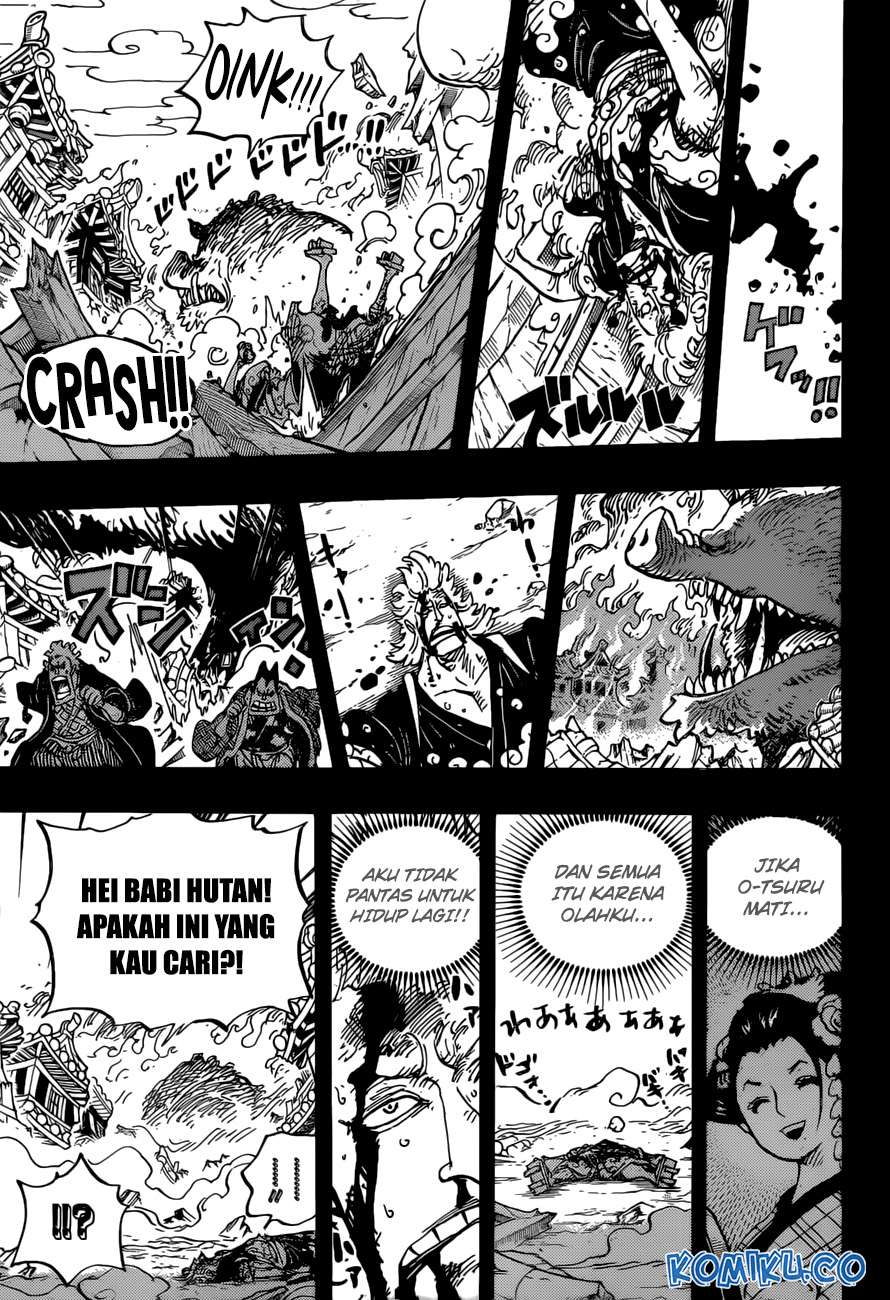 One Piece Chapter 961 Gambar 10