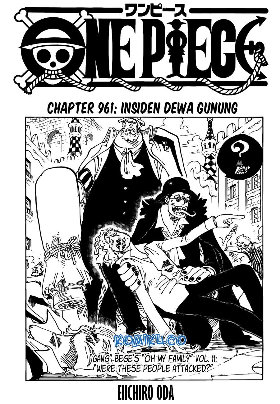 Manga One Piece Chapter 961 gambar nomor 2