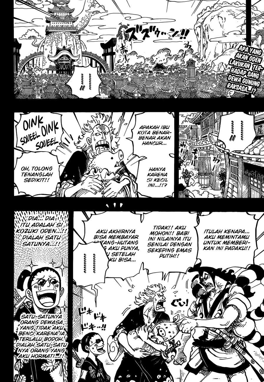 One Piece Chapter 961 Gambar 3