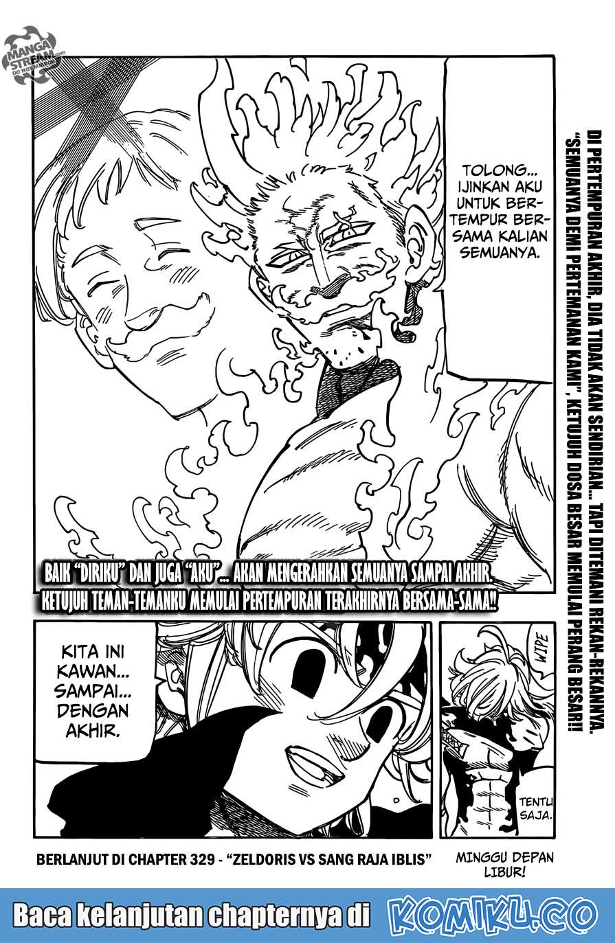 Nanatsu no Taizai Chapter 328 Gambar 18