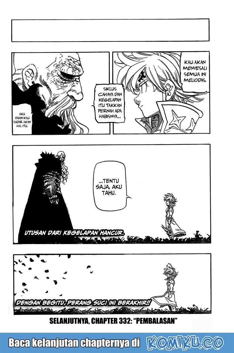Nanatsu no Taizai Chapter 331 Gambar 18