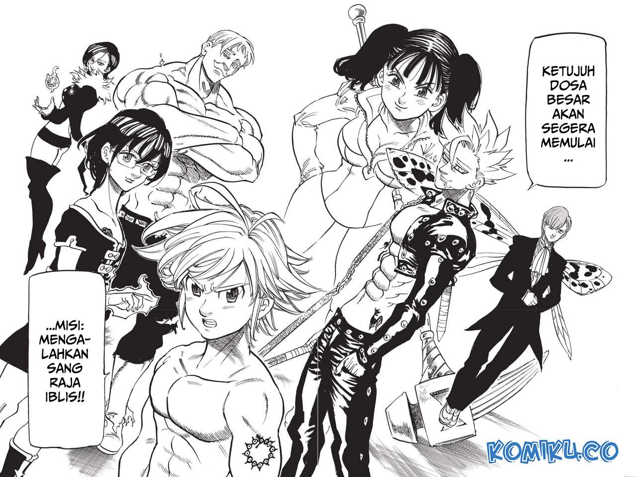 Nanatsu no Taizai Chapter 326 Gambar 14