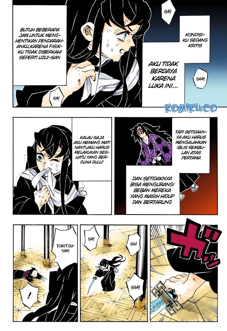 Kimetsu no Yaiba Chapter 170 Gambar 5