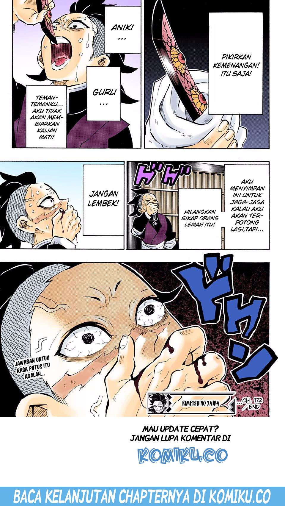 Kimetsu no Yaiba Chapter 172 Gambar 20