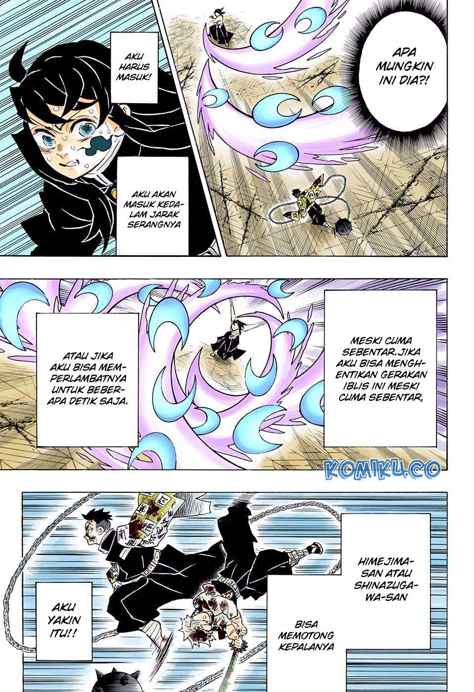 Kimetsu no Yaiba Chapter 173 Gambar 8
