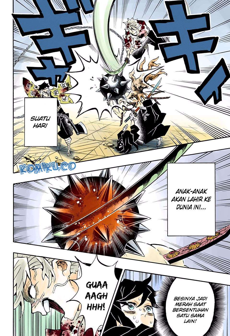 Kimetsu no Yaiba Chapter 175 Gambar 23