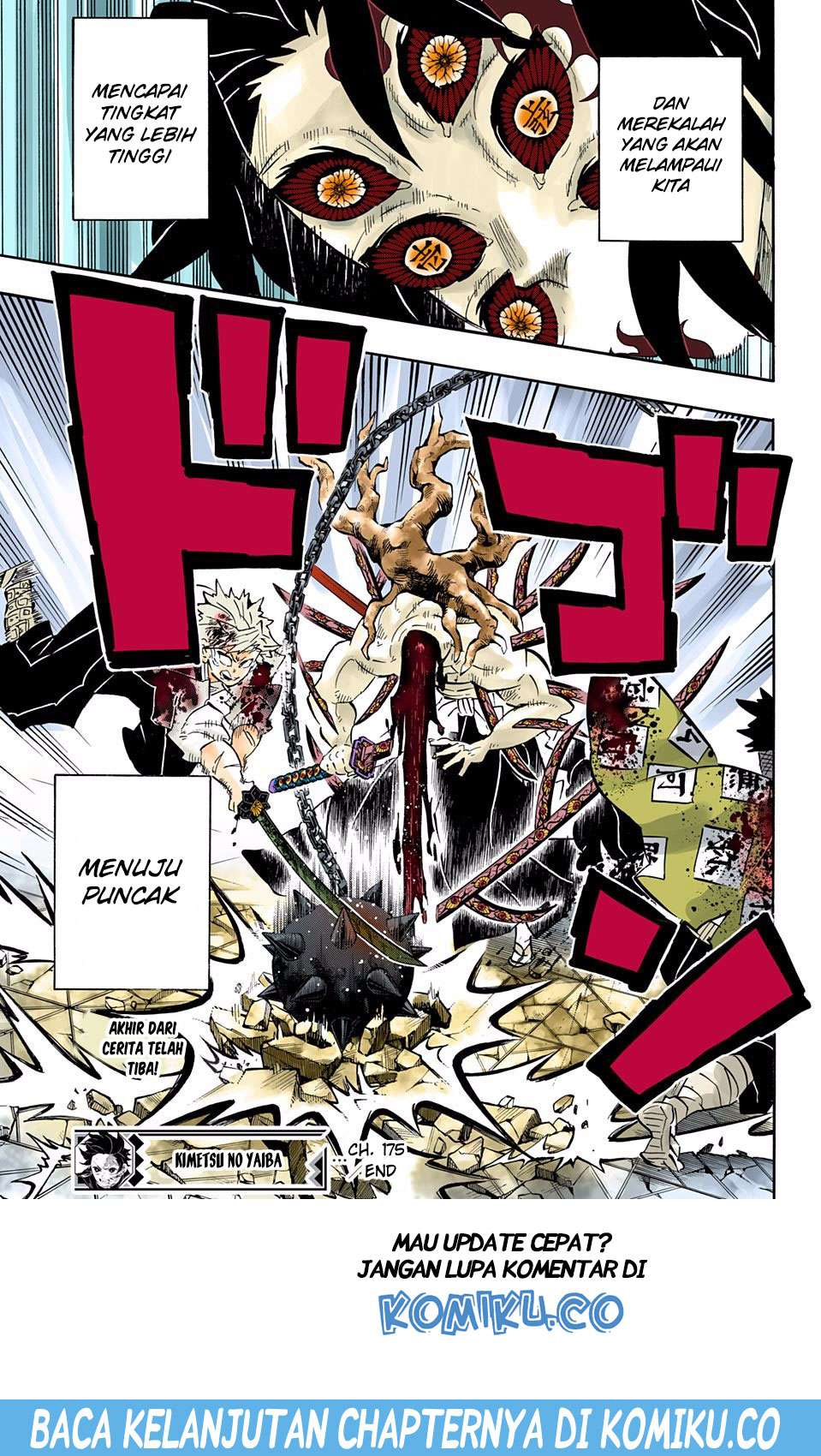 Kimetsu no Yaiba Chapter 175 Gambar 24
