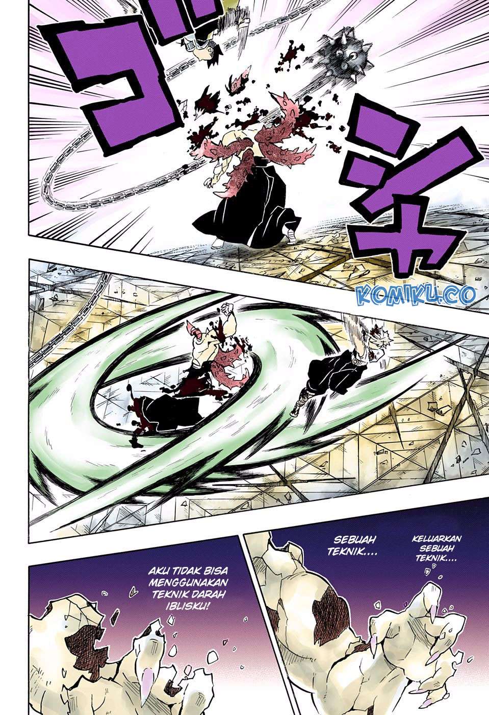 Kimetsu no Yaiba Chapter 176 Gambar 17