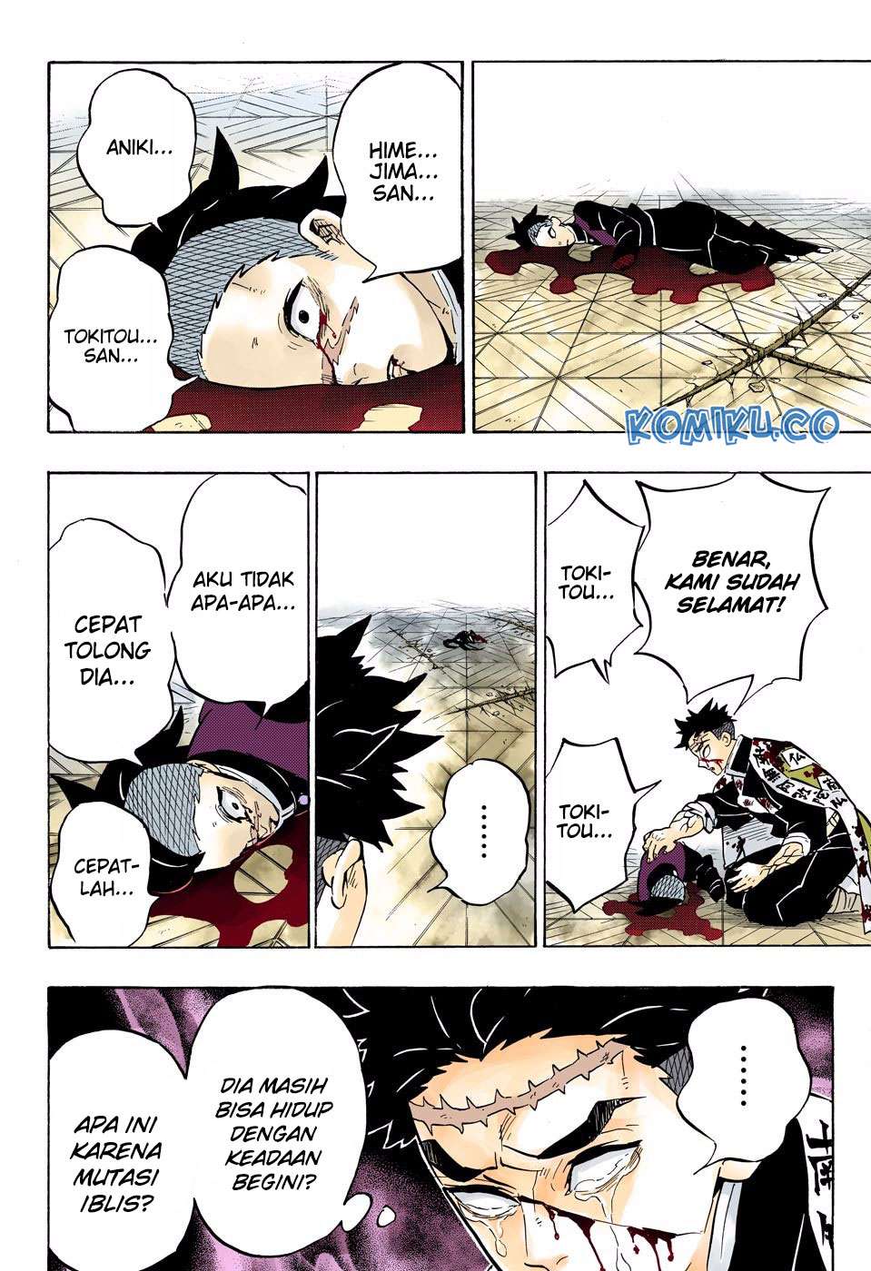 Kimetsu no Yaiba Chapter 179 Gambar 5