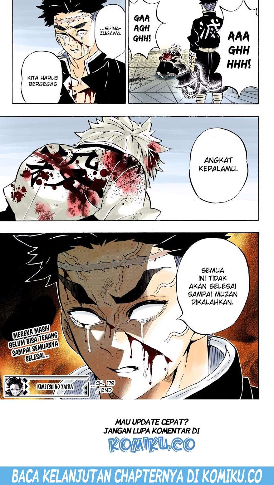 Kimetsu no Yaiba Chapter 179 Gambar 20