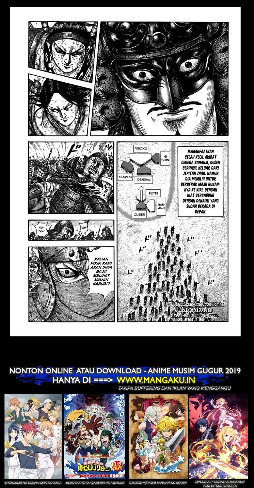 Manga Kingdom Chapter 620 gambar nomor 2