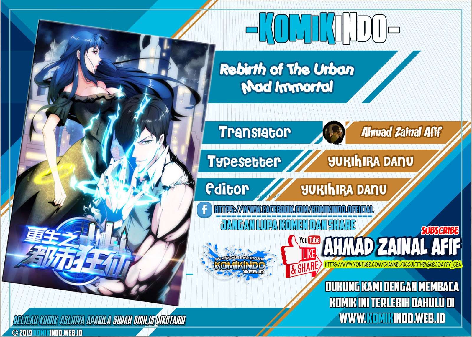 Komik Rebirth Of The Urban Mad Immortal Chapter 46 gambar nomor 1