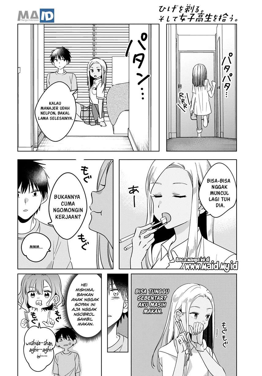 Hige Wo Soru. Soshite Joshikosei Wo Hirou. Chapter 12 Gambar 14
