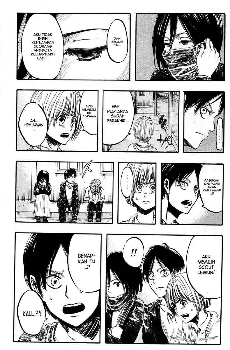 Shingeki no Kyojin Chapter 03 Gambar 17