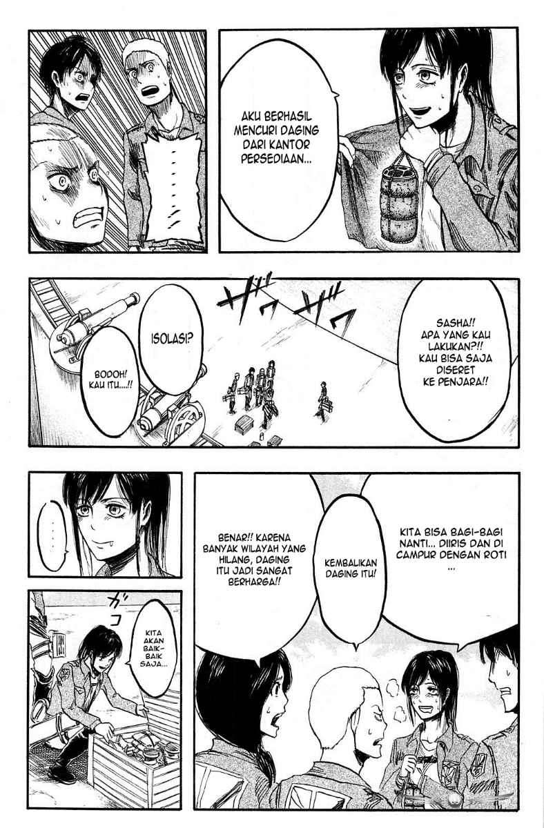 Shingeki no Kyojin Chapter 03 Gambar 27