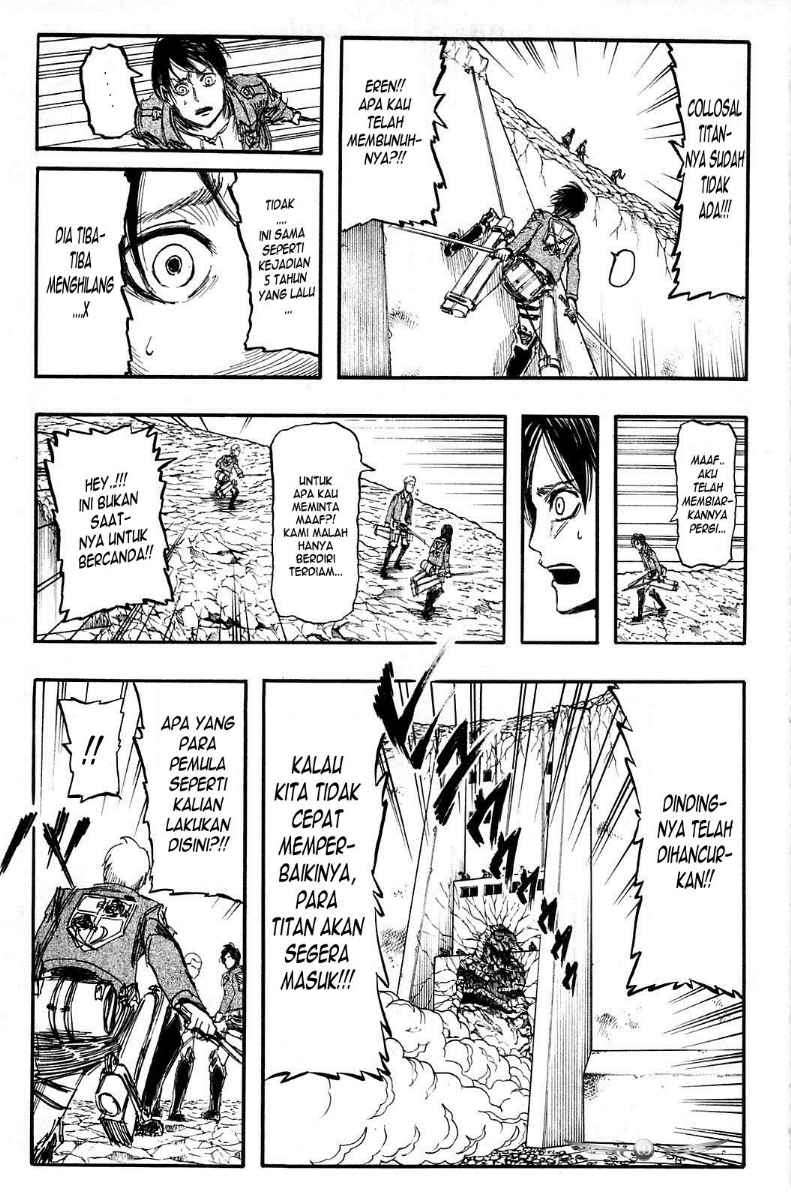 Shingeki no Kyojin Chapter 04 Gambar 14