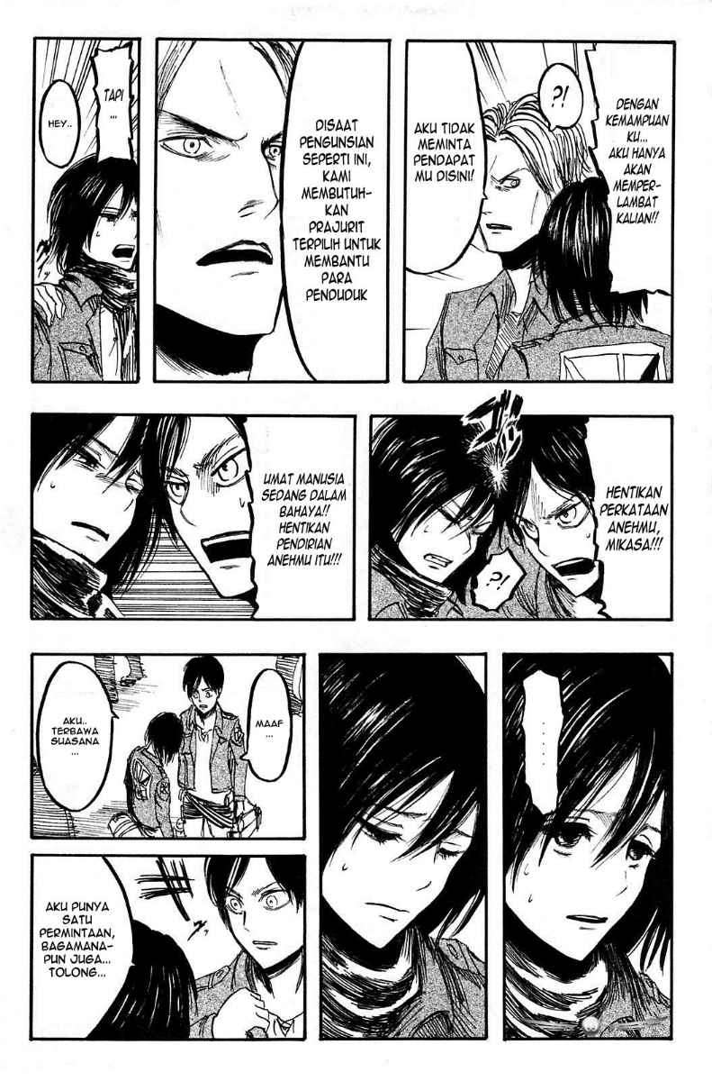 Shingeki no Kyojin Chapter 04 Gambar 22
