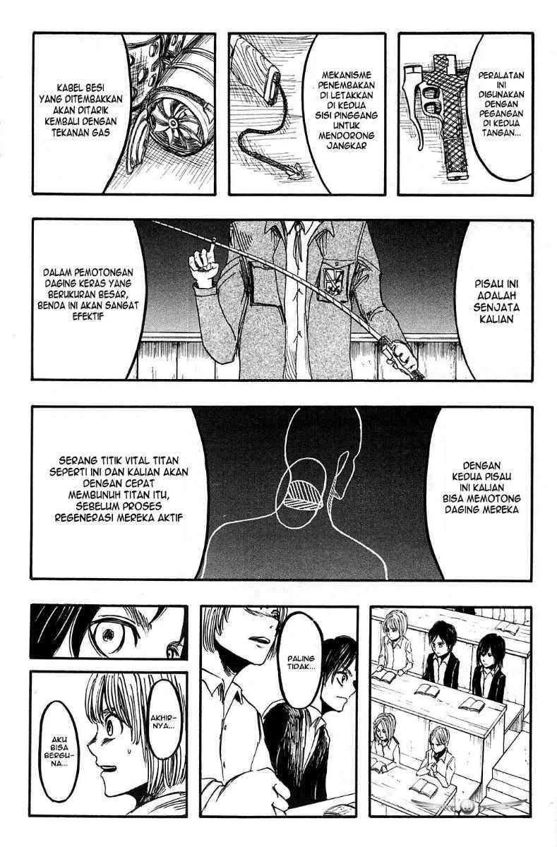Shingeki no Kyojin Chapter 04 Gambar 27