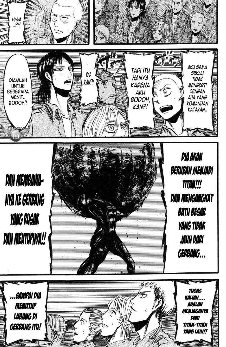 Shingeki no Kyojin Chapter 12 Gambar 23