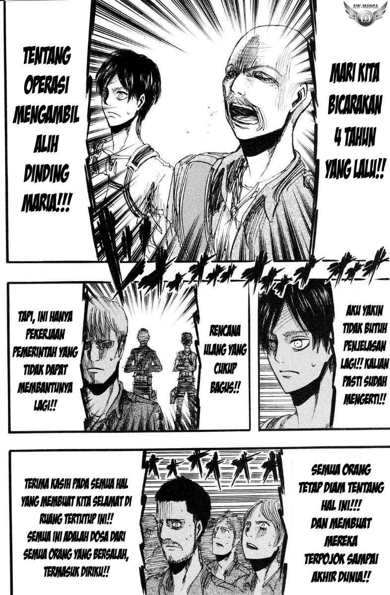 Shingeki no Kyojin Chapter 12 Gambar 32