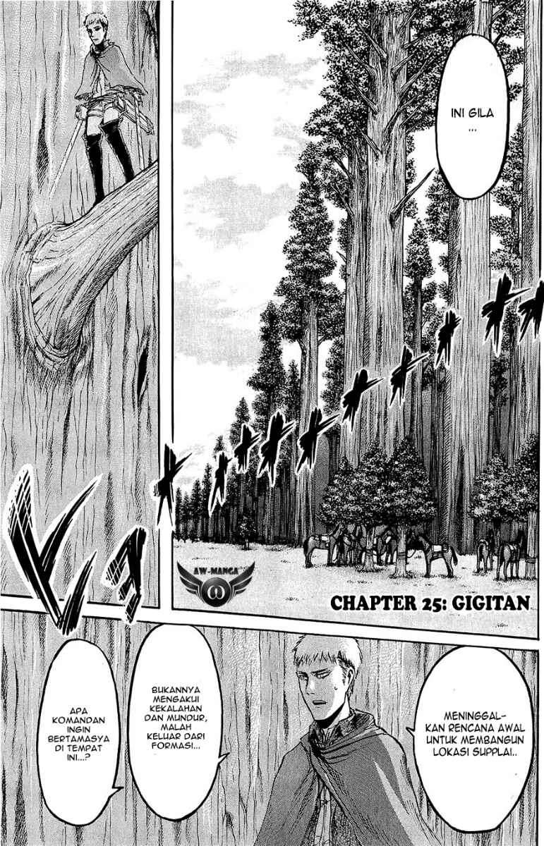 Manga Shingeki no Kyojin Chapter 25 gambar nomor 2