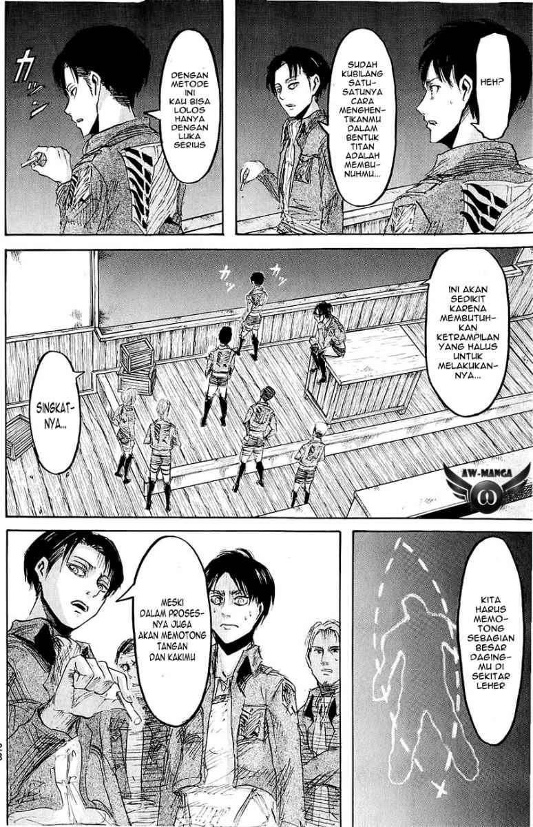 Shingeki no Kyojin Chapter 25 Gambar 32