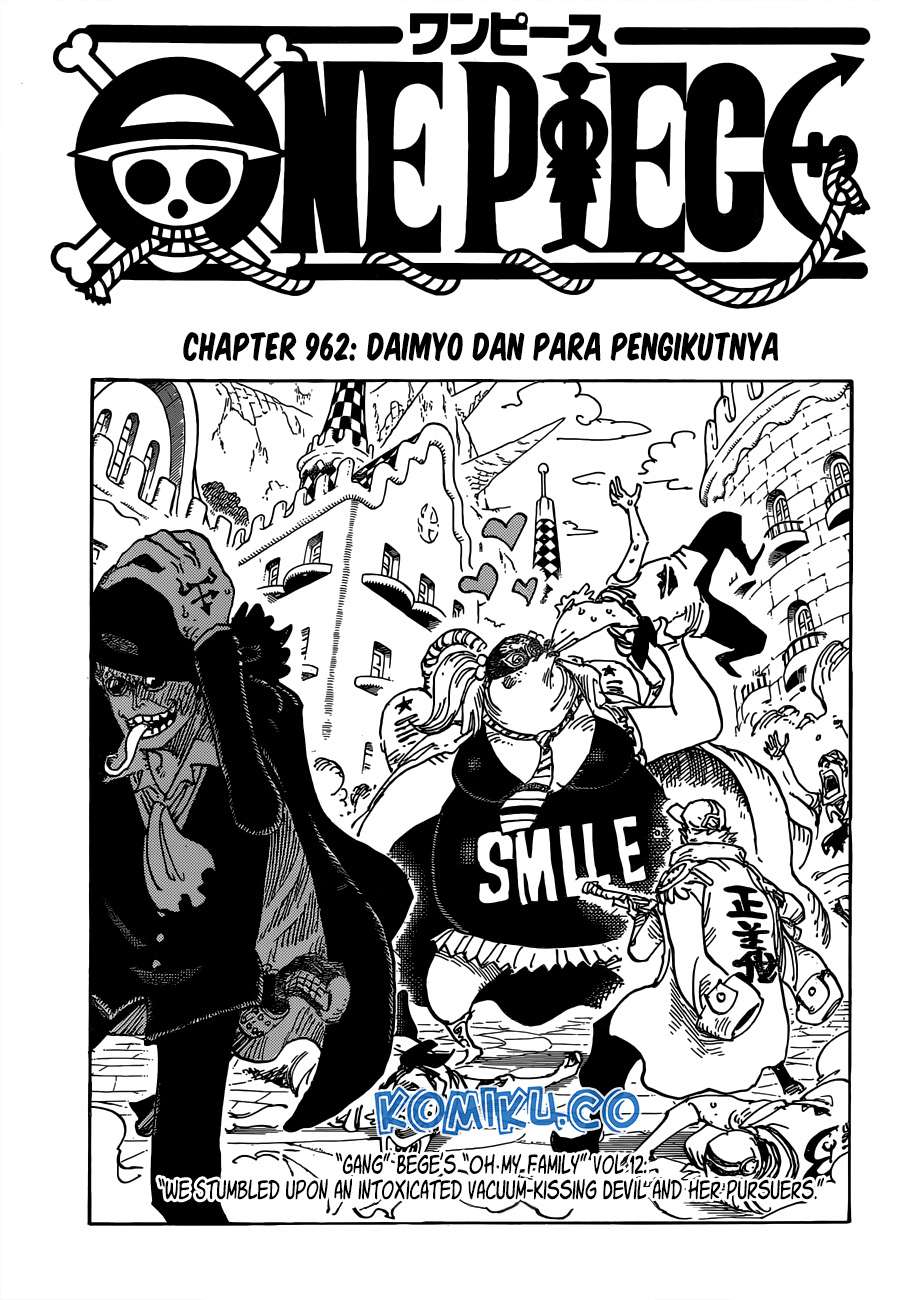 Manga One Piece Chapter 962 gambar nomor 2