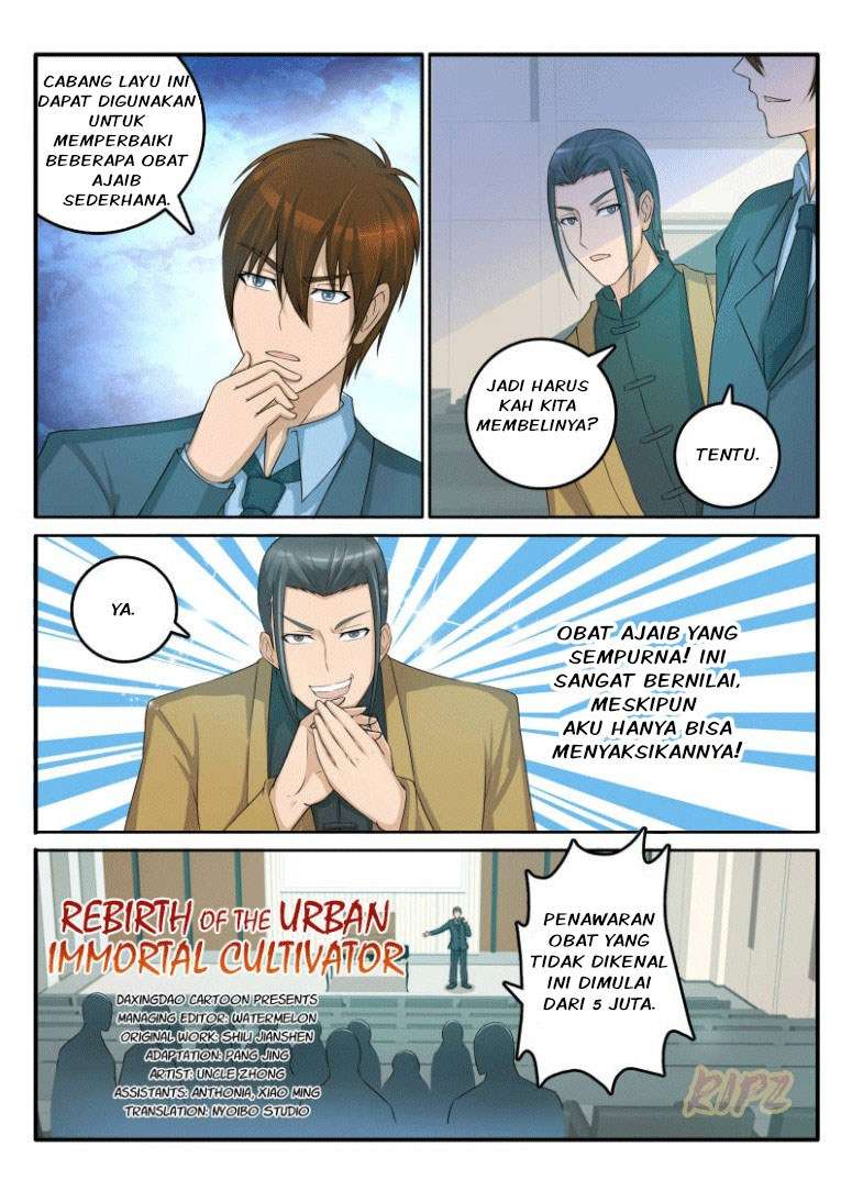 Manhua Rebirth Of The Urban Immortal Cultivator Chapter 44 gambar nomor 2