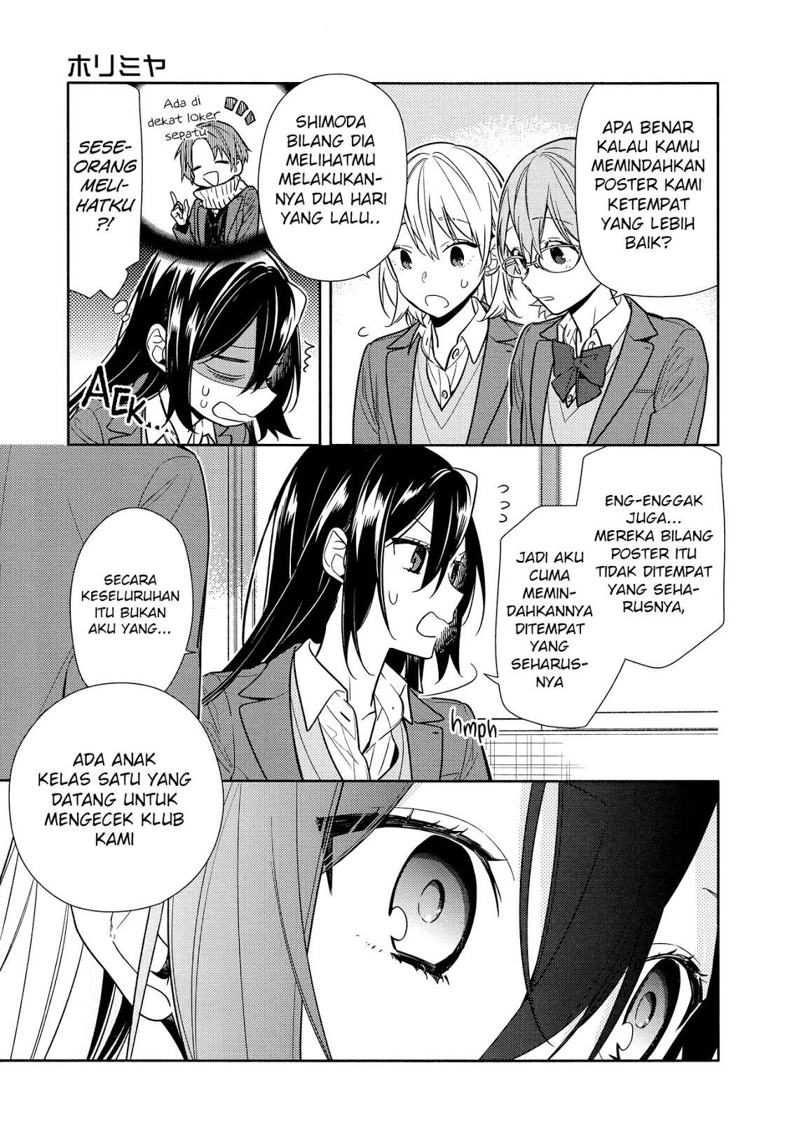 Horimiya Chapter 105 Gambar 16