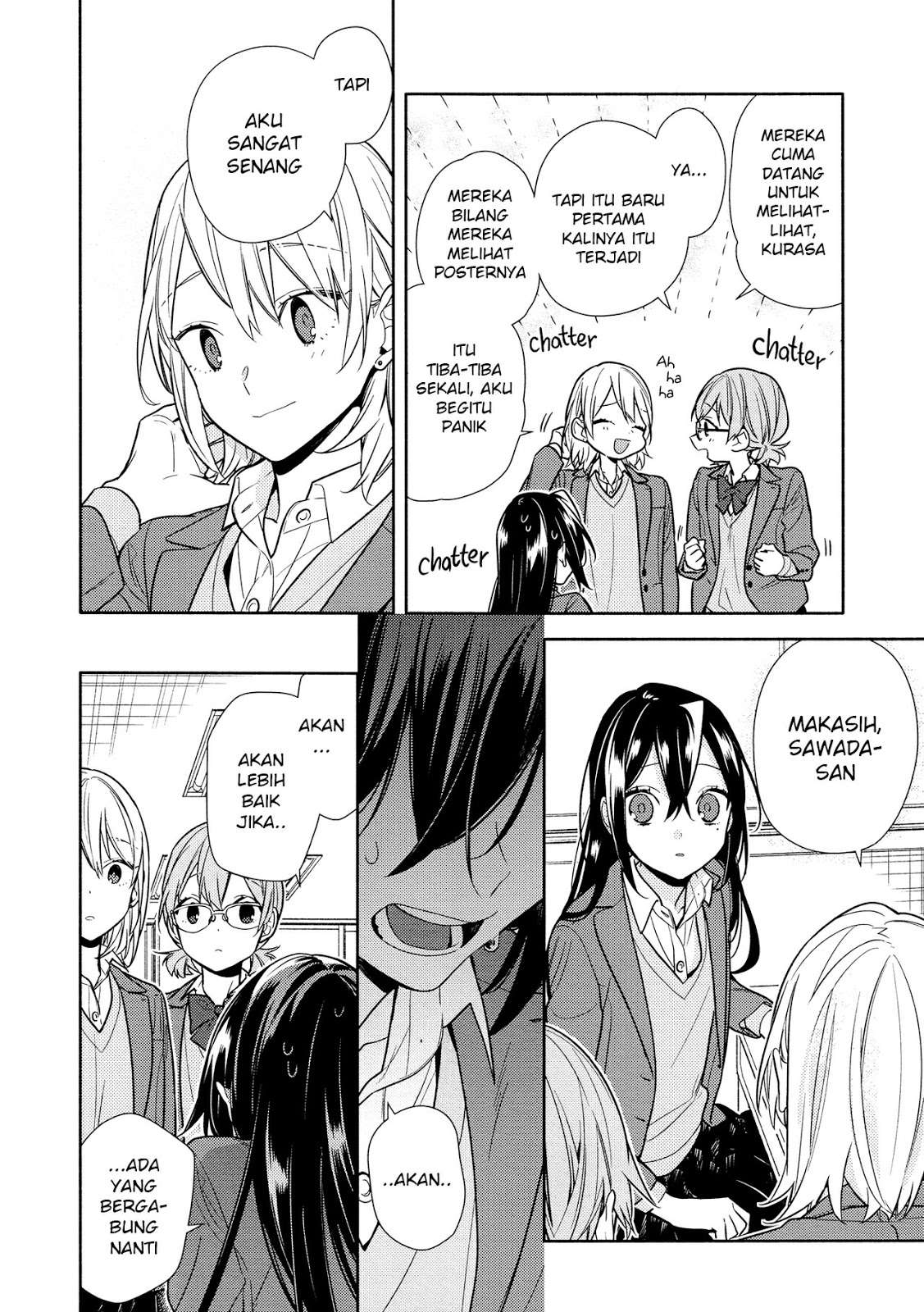 Horimiya Chapter 105 Gambar 17