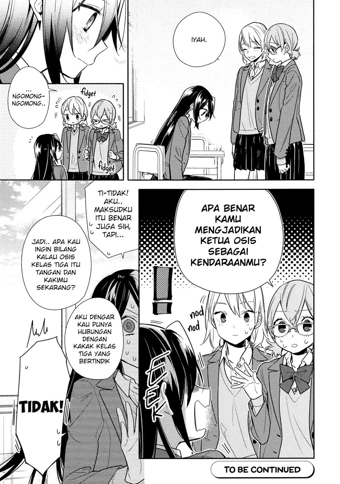 Horimiya Chapter 105 Gambar 18