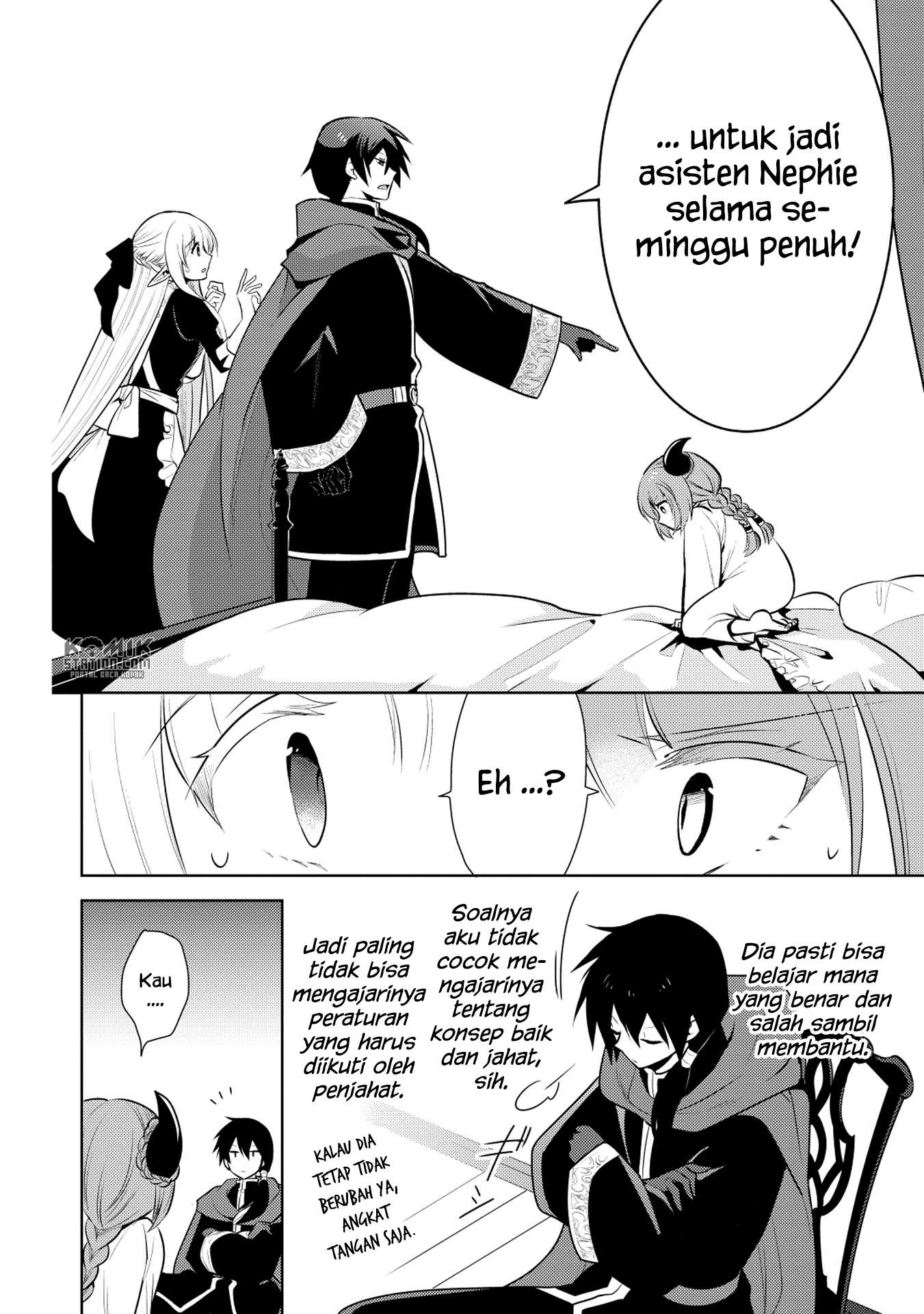 Maou no Ore ga Dorei Elf wo Yome ni Shitanda ga, Dou Medereba Ii? Chapter 15 Gambar 11