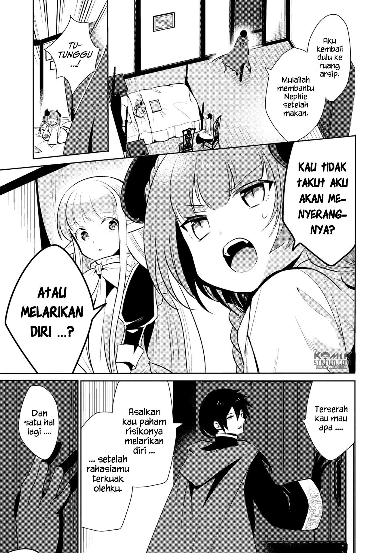 Maou no Ore ga Dorei Elf wo Yome ni Shitanda ga, Dou Medereba Ii? Chapter 15 Gambar 19