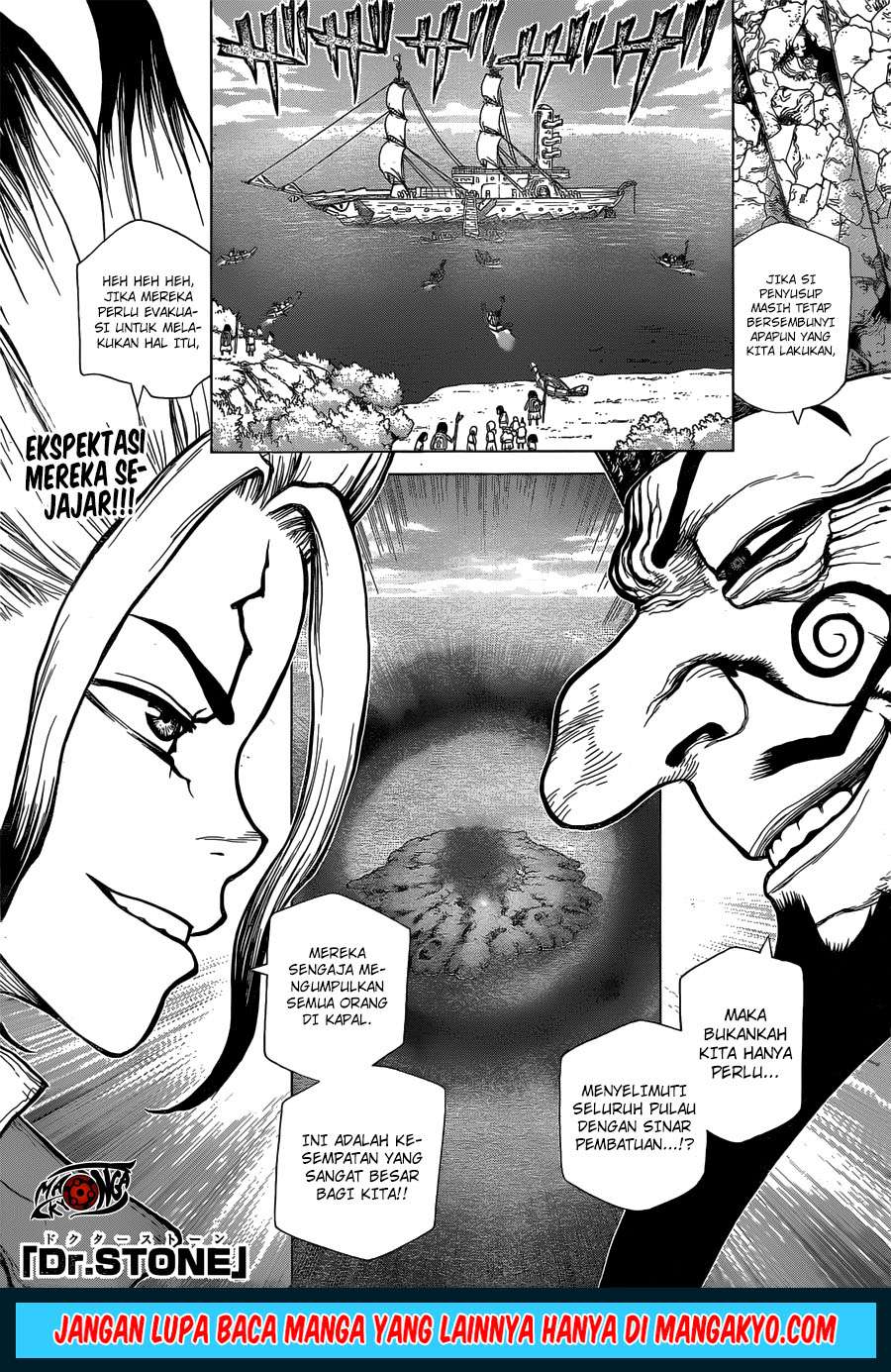 Komik Dr. Stone Chapter 128 gambar nomor 1
