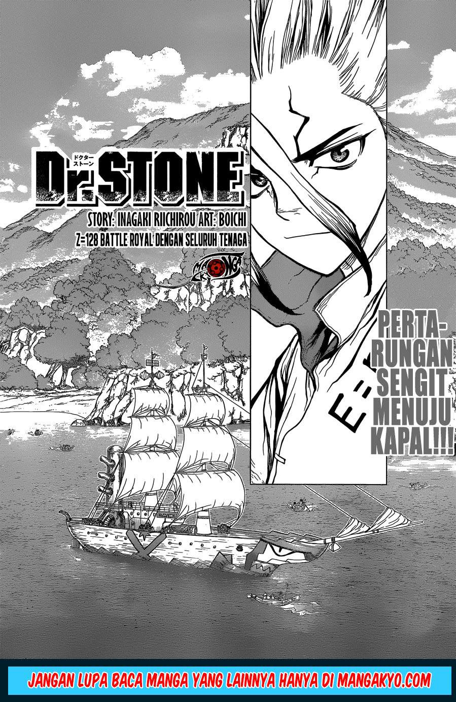 Manga Dr. Stone Chapter 128 gambar nomor 2