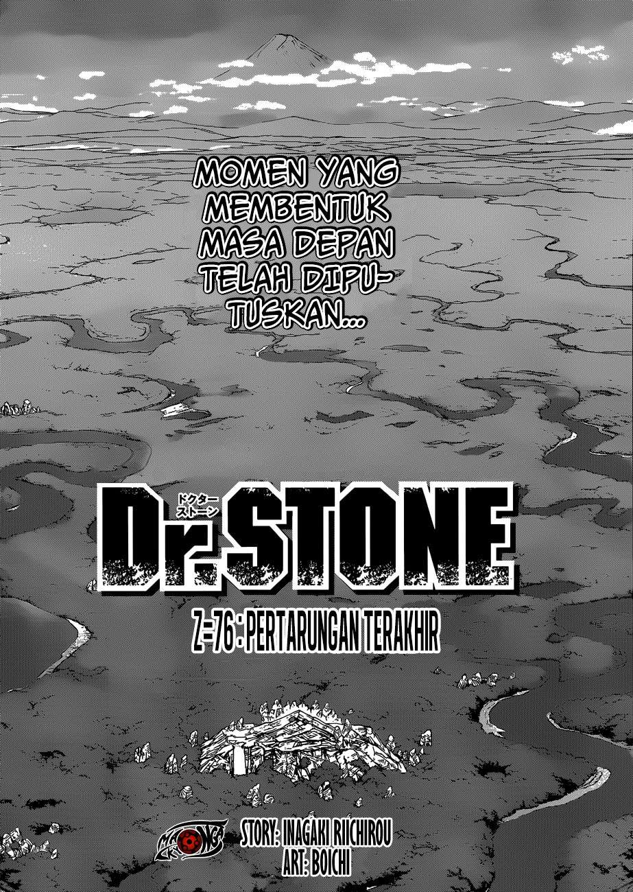 Manga Dr. Stone Chapter 76 gambar nomor 2