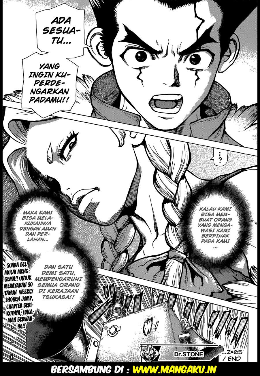 Dr. Stone Chapter 65 Gambar 20