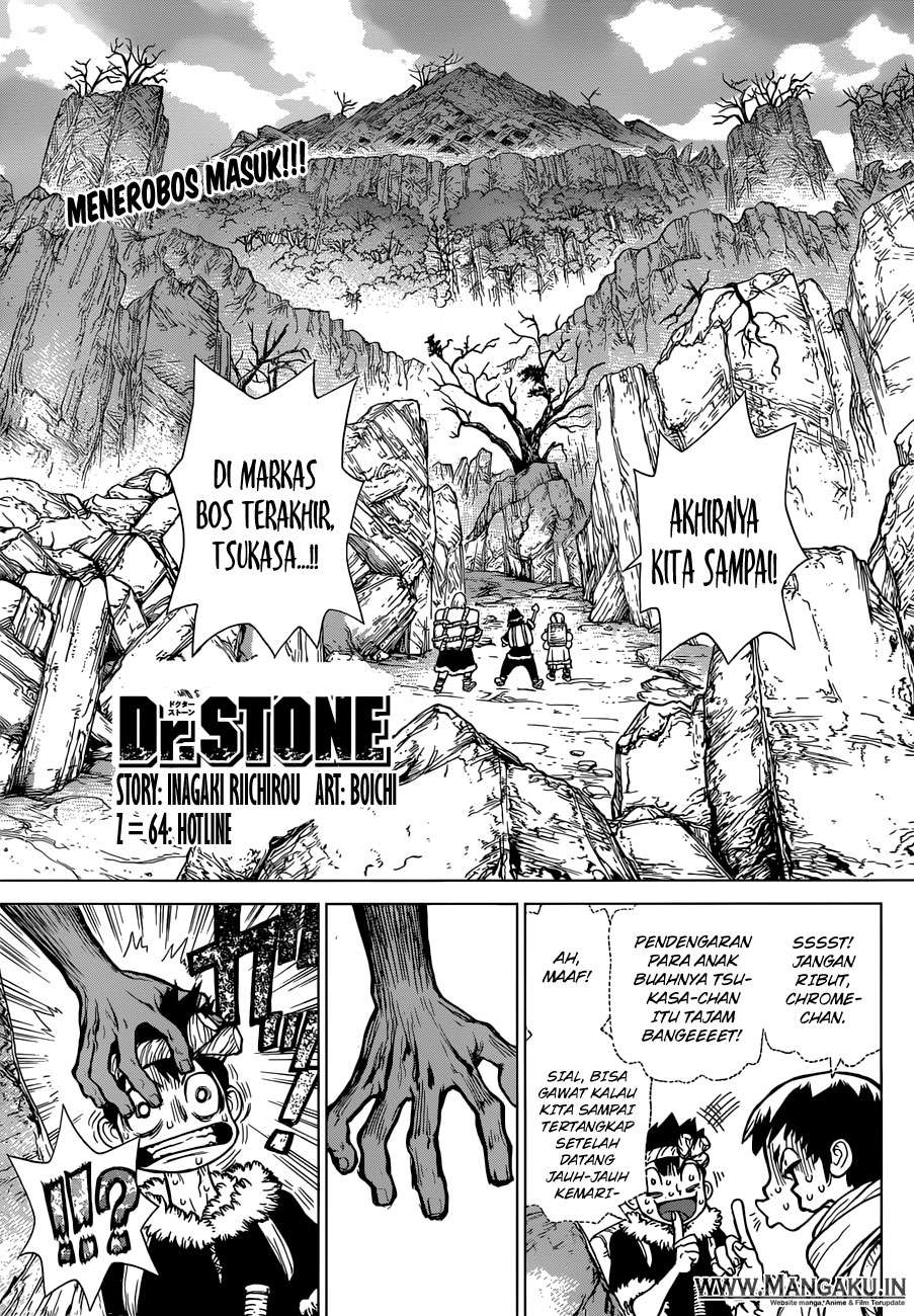 Manga Dr. Stone Chapter 64 gambar nomor 2