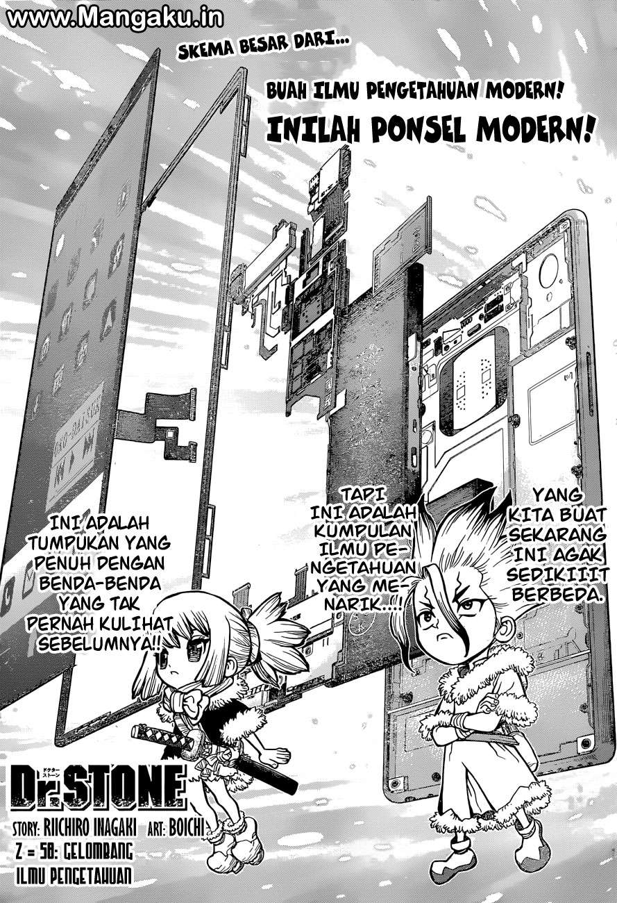 Manga Dr. Stone Chapter 58 gambar nomor 2
