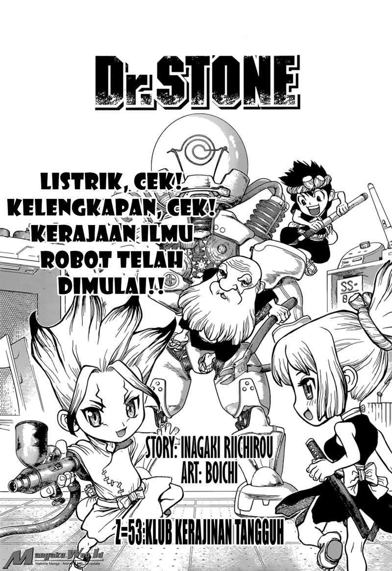 Manga Dr. Stone Chapter 53 gambar nomor 2