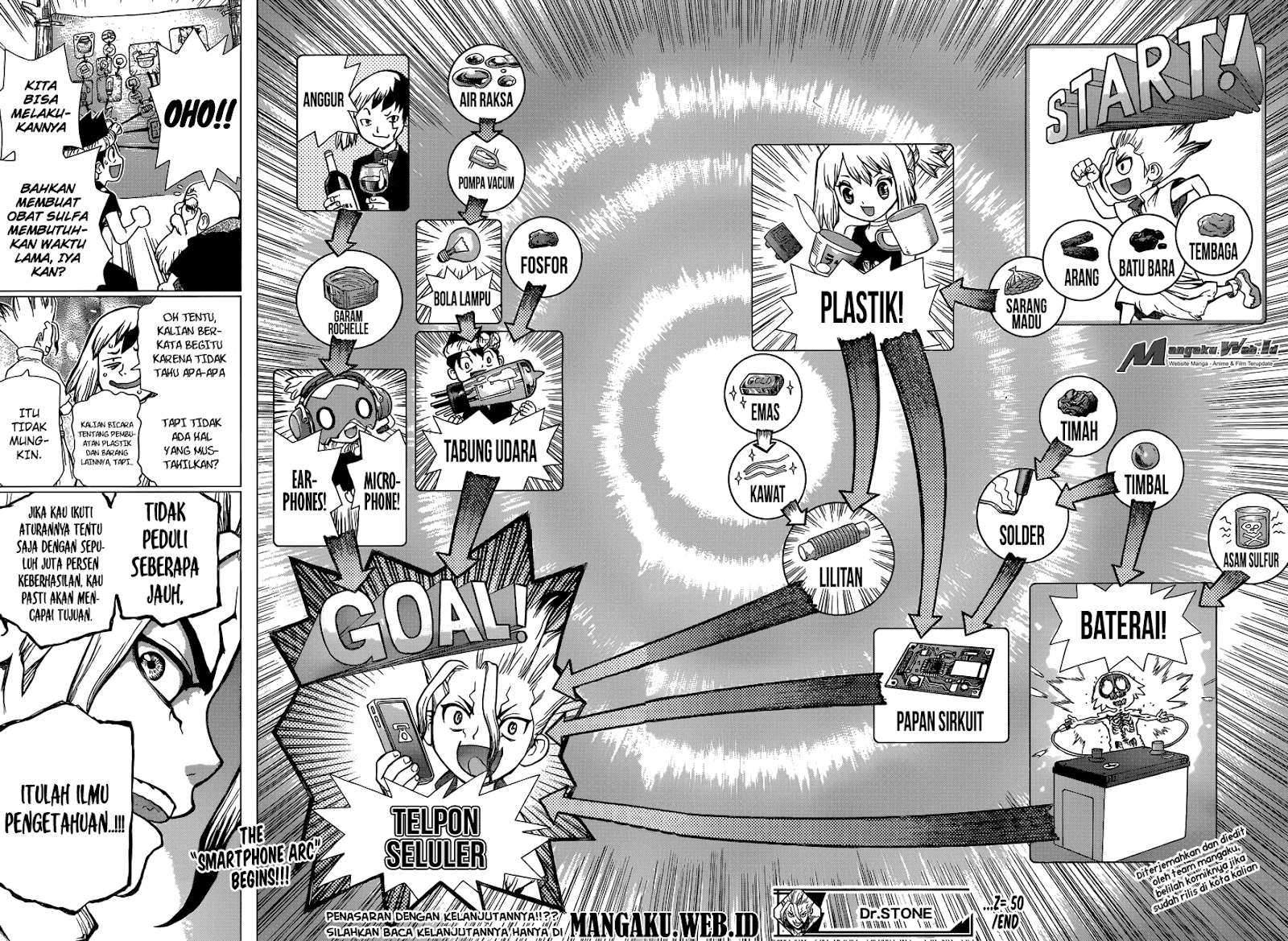 Dr. Stone Chapter 50 Gambar 16