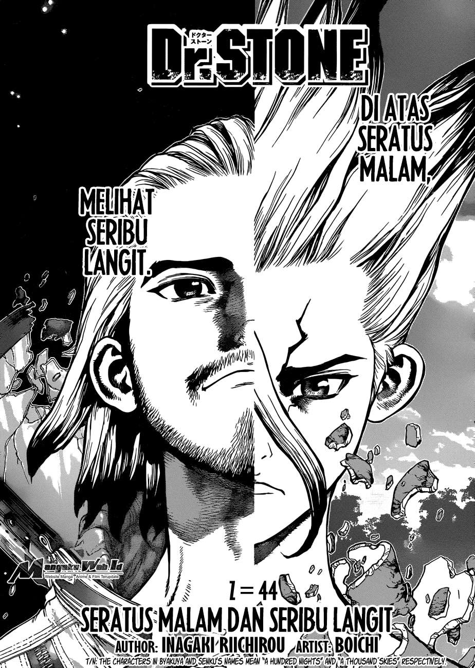 Manga Dr. Stone Chapter 44 gambar nomor 2