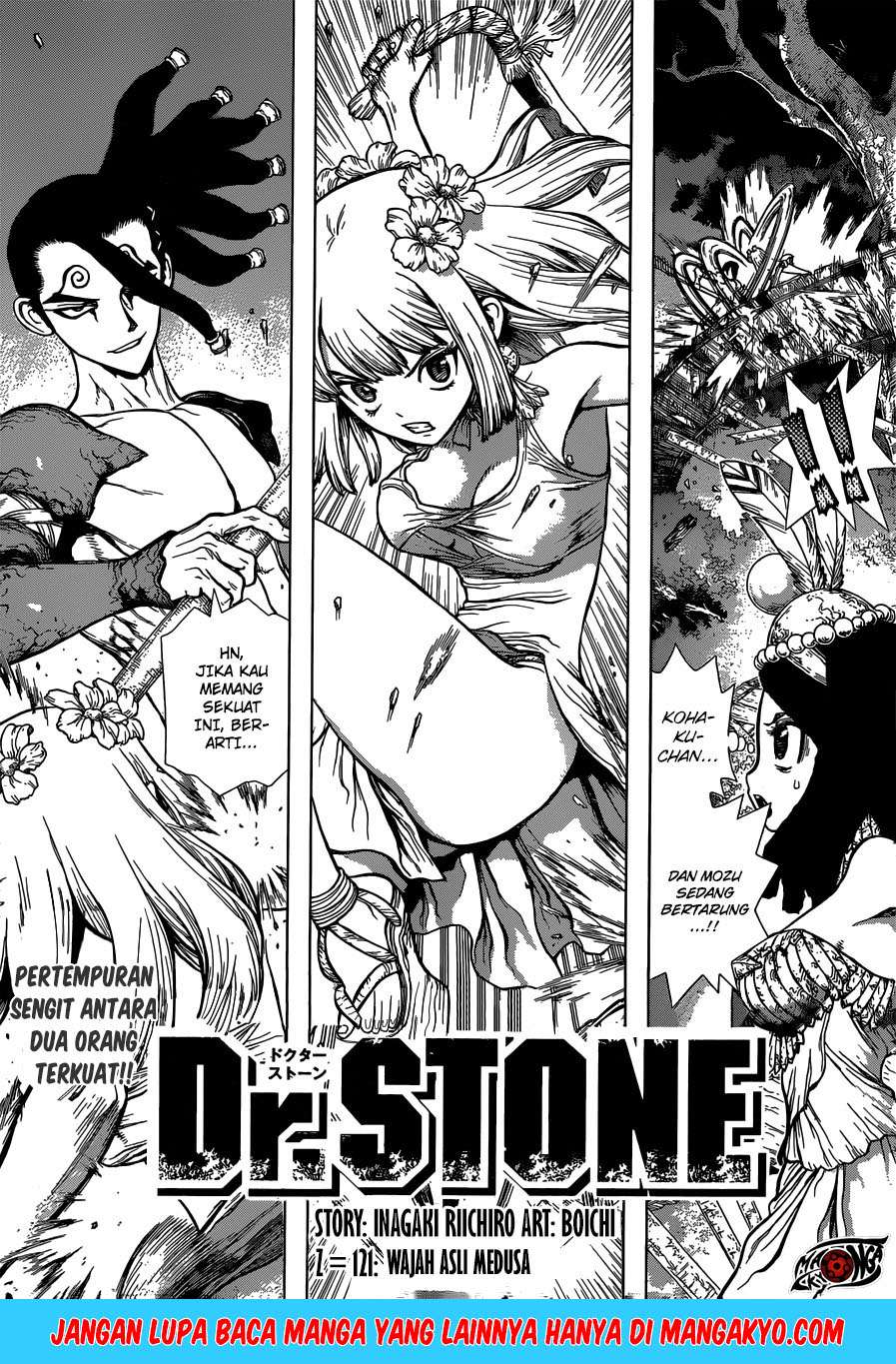 Komik Dr. Stone Chapter 121 gambar nomor 1