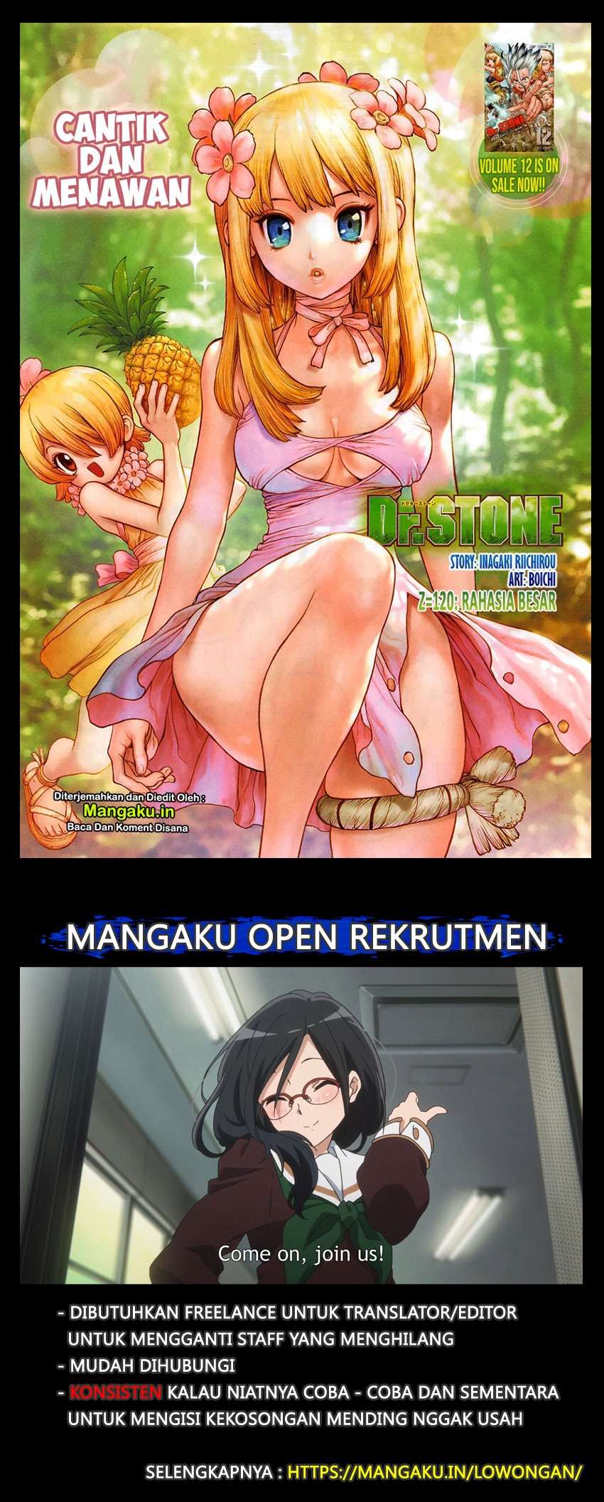 Manga Dr. Stone Chapter 120 gambar nomor 2