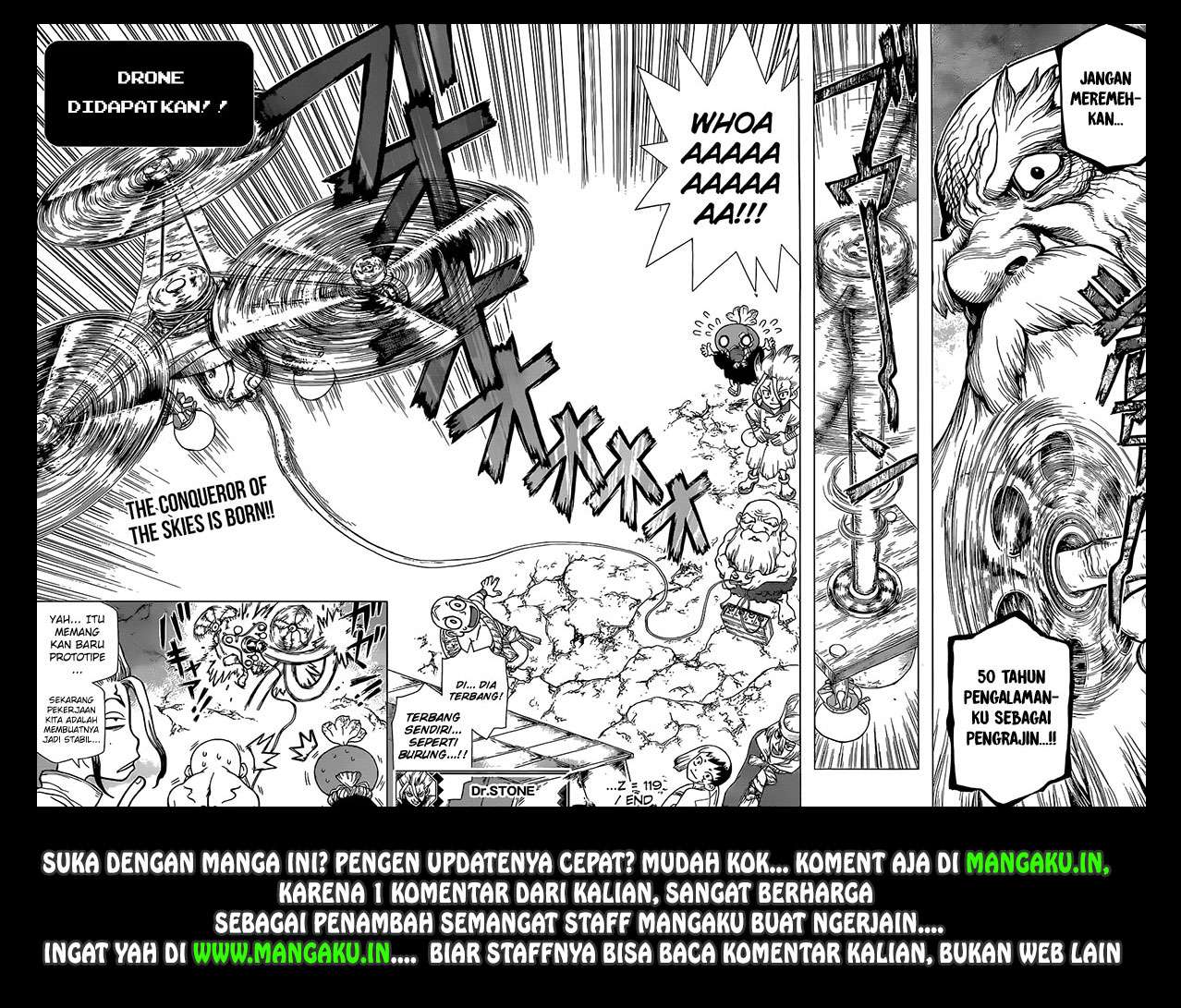 Dr. Stone Chapter 119 Gambar 18