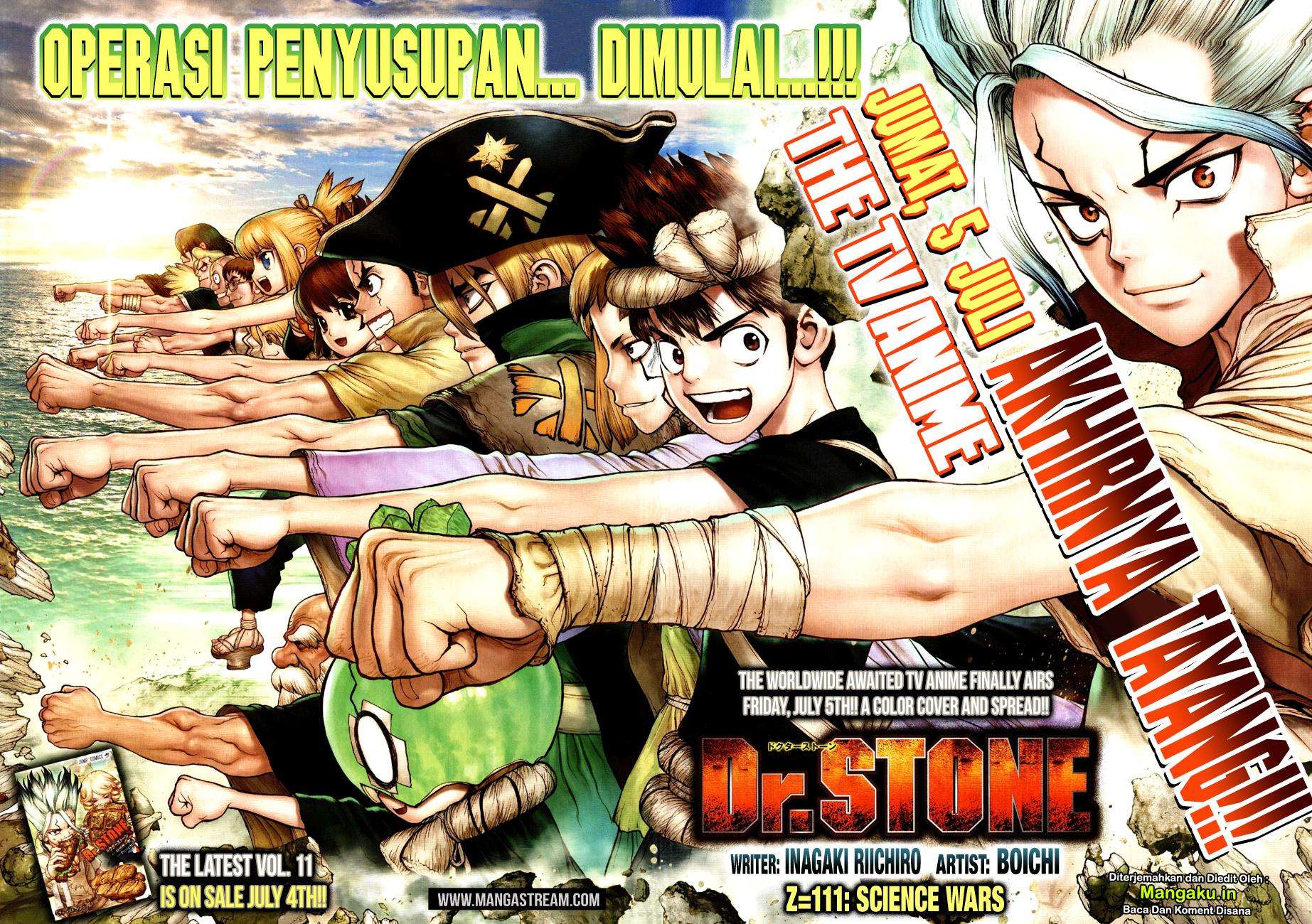 Dr. Stone Chapter 111 Gambar 4